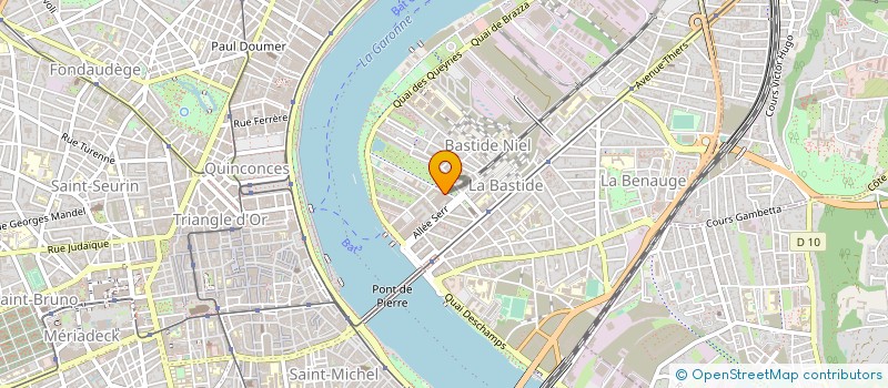 localisation de l'entreprise ADVANTIM PLACEMENTS AQUITAINE à BORDEAUX