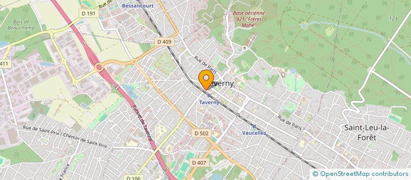 localisation de l'entreprise ADVANTIS FRANCE à TAVERNY