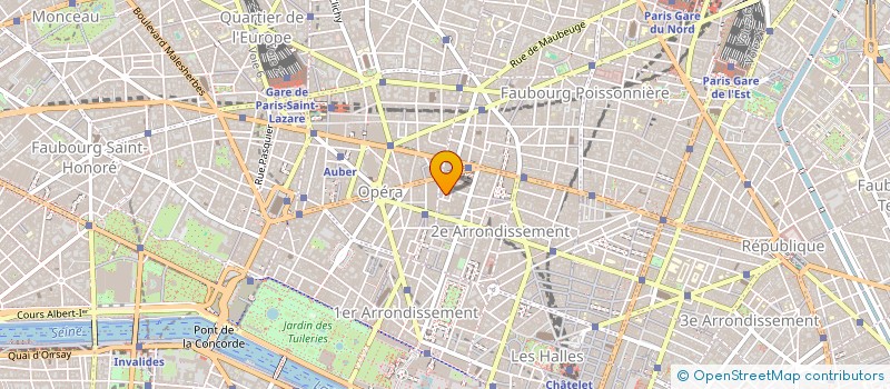 localisation de l'entreprise ADVANTIVE à PARIS