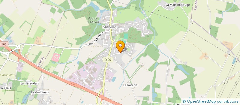 localisation de l'entreprise ADVANTURE  MALVILLE