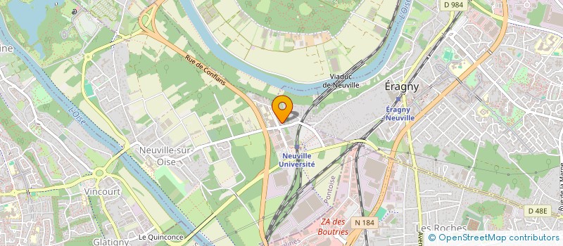 localisation de l'entreprise ADVATECH BATTERIES SAS à NEUVILLE-SUR-OISE