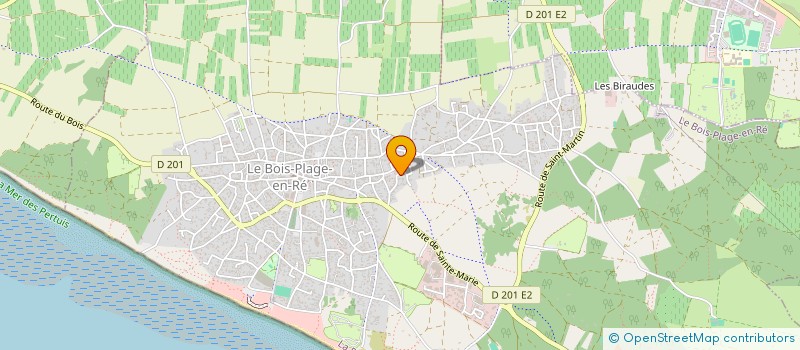 localisation de l'entreprise ADVE  LE BOIS-PLAGE-EN-RE