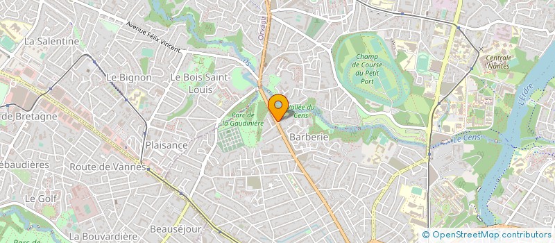 localisation de l'entreprise ADVECTOR à NANTES