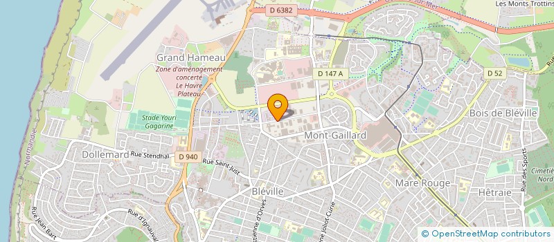 localisation de l'entreprise ADVEMES à LE HAVRE