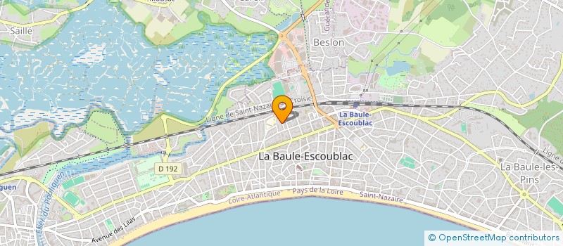 localisation de l'entreprise ADVENARD à LA BAULE-ESCOUBLAC