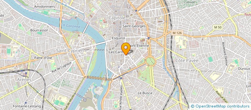 localisation de l'entreprise ADVENCY à TOULOUSE