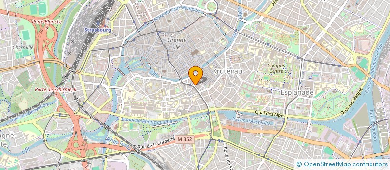 localisation de l'entreprise ADVENIO à STRASBOURG