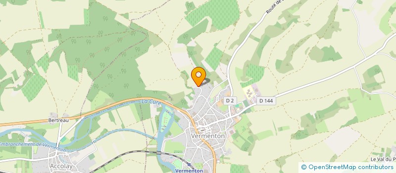 localisation de l'entreprise ADVENIRE  VERMENTON