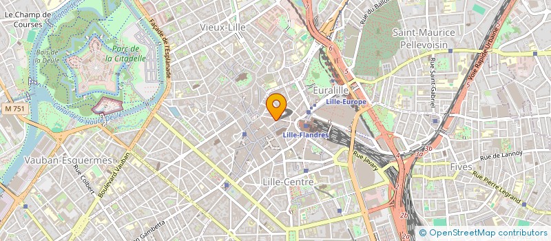 localisation de l'entreprise ADVENS à LILLE