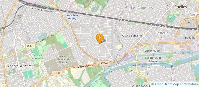 localisation de l'entreprise ADVENS-IT  GAGNY