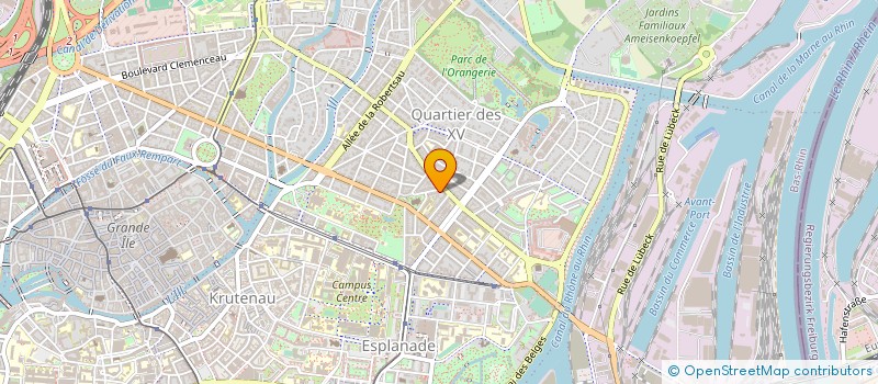 localisation de l'entreprise ADVENT à STRASBOURG
