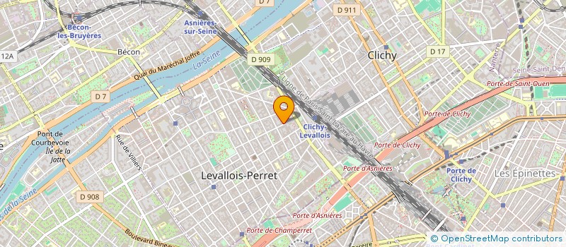 localisation de l'entreprise ADVENT CONSULTING à LEVALLOIS-PERRET