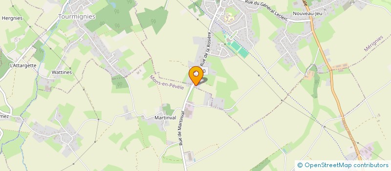 localisation de l'entreprise ADVENTEC CONSULTING  MERIGNIES