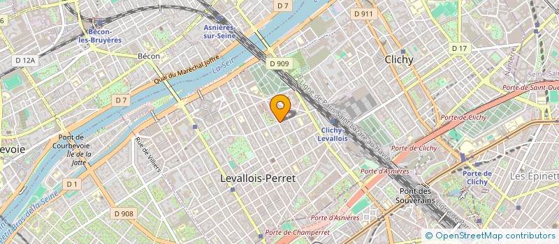 localisation de l'entreprise ADVENTEDGE à LEVALLOIS-PERRET
