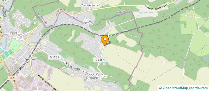 localisation de l'entreprise ADVENTICE à DROUE-SUR-DROUETTE