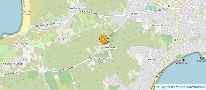 localisation de l'entreprise ADVENTIS  CROZON