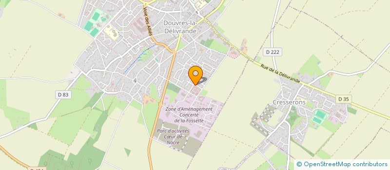 localisation de l'entreprise ADVENTUM  SOULEUVRE EN BOCAGE