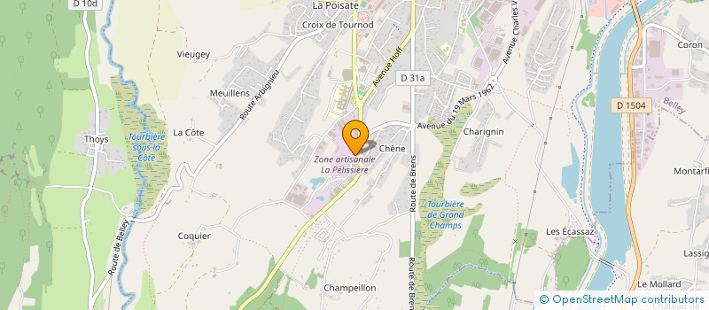 localisation de l'entreprise ADVENTUM CAPITAL  BELLEY