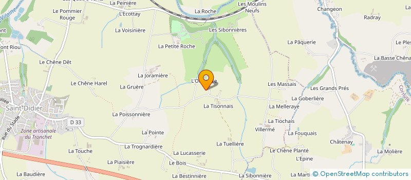 localisation de l'entreprise ADVENTURA  SAINT-DIDIER