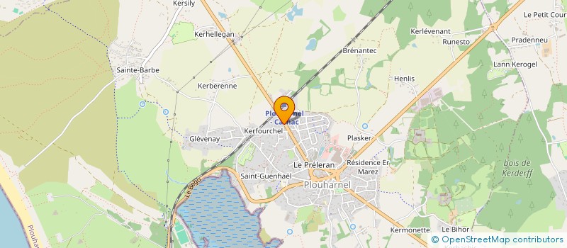 localisation de l'entreprise ADVENTURE INVEST  PLOUHARNEL