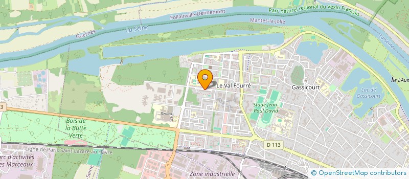 localisation de l'entreprise ADVENTURE TRIPS  MANTES-LA-JOLIE