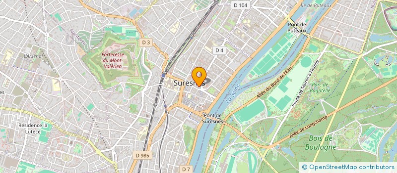 localisation de l'entreprise ADVENTURE WAYS AGENCY à SURESNES