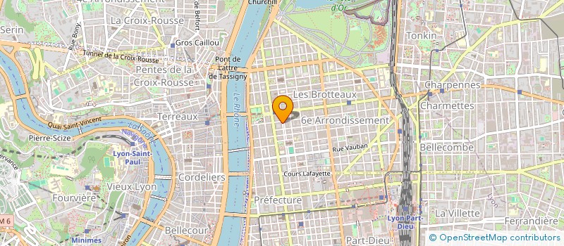 localisation de l'entreprise ADVENTUS  LYON