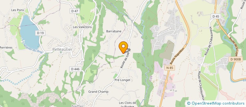 localisation de l'entreprise ADVERBUM  GAP