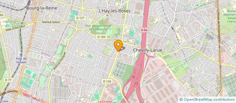 localisation de l'entreprise ADVERCITE  CHEVILLY-LARUE