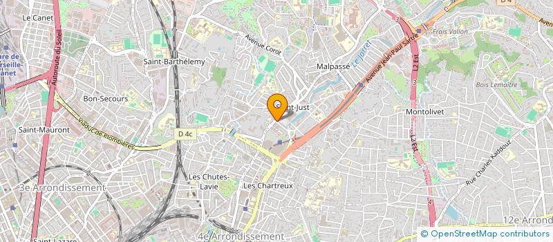 localisation de l'entreprise ADVERCO à MARSEILLE