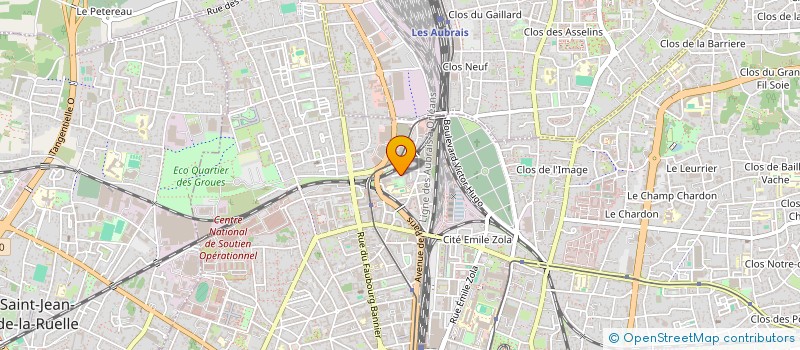 localisation de l'entreprise ADVERIS.CREA à ORLEANS
