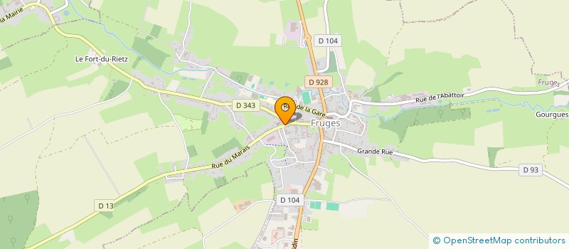 localisation de l'entreprise ADVERTANCE à TORCY