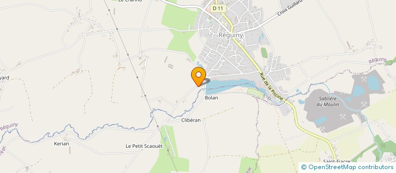 localisation de l'entreprise ADVES à BALAZE