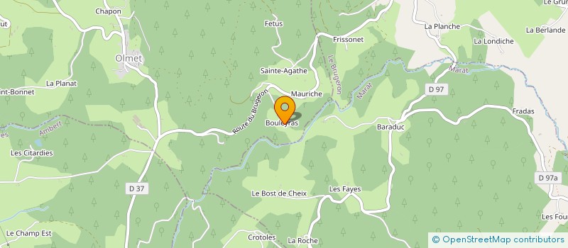 localisation de l'entreprise ADVI  OLMET