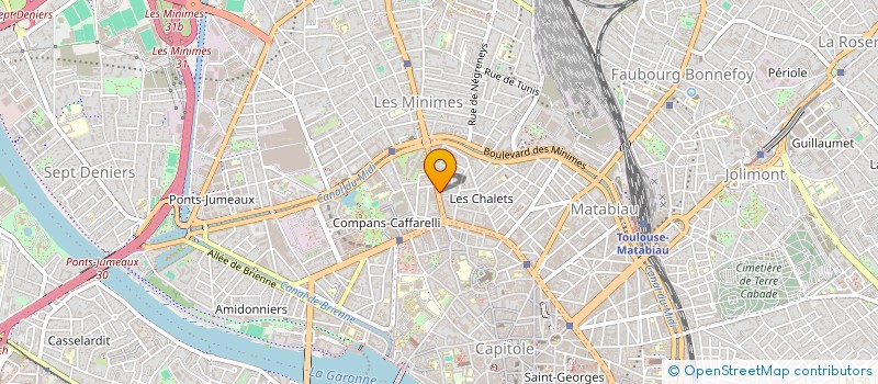 localisation de l'entreprise ADVI à TOULOUSE