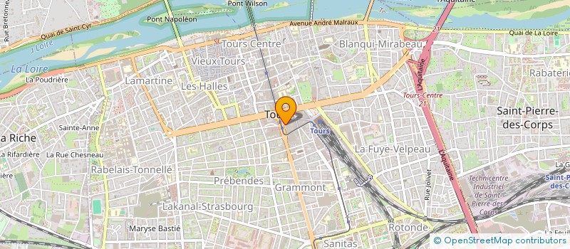 localisation de l'entreprise ADVICE  TOURS