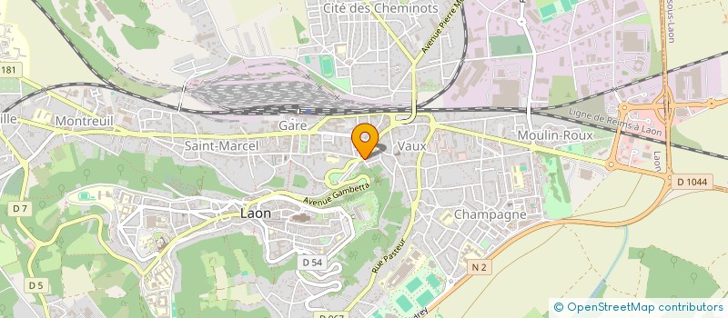 localisation de l'entreprise ADVICE AND TRAINING CENTER BY FAUSI à LAON
