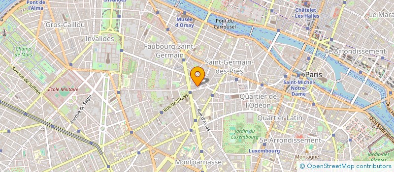 localisation de l'entreprise ADVICE COMMUNICATION  PARIS 07