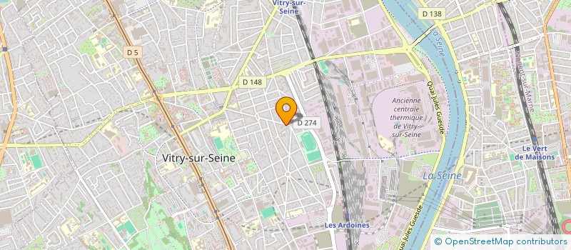 localisation de l'entreprise ADVICE ET CO  VITRY-SUR-SEINE