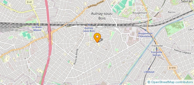 localisation de l'entreprise ADVICE ET TECHNIQUES INFORMATIQUES à AULNAY-SOUS-BOIS