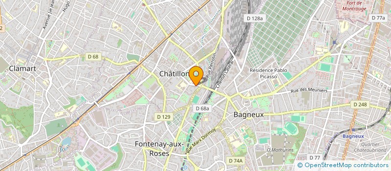 localisation de l'entreprise ADVICE POMM  MALAKOFF