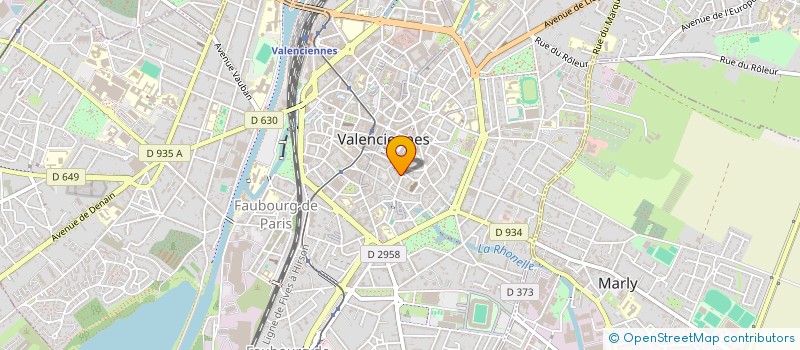 localisation de l'entreprise ADVICE R2N à VALENCIENNES