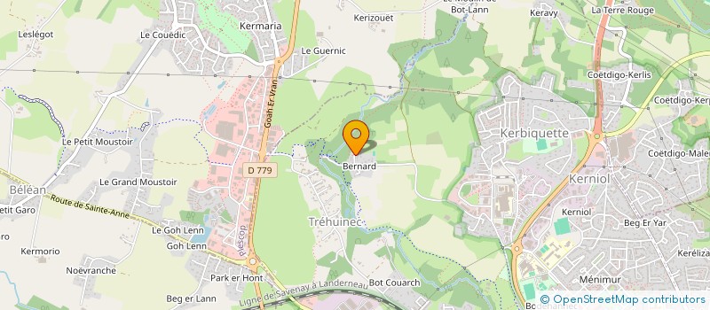 localisation de l'entreprise ADVICED  VANNES