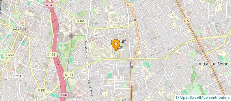 localisation de l'entreprise ADVICENS à VILLEJUIF