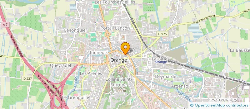 localisation de l'entreprise ADVICES  ORANGE