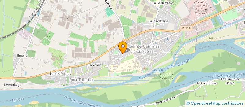 localisation de l'entreprise ADVIGNA  SAINTE-GEMMES-SUR-LOIRE