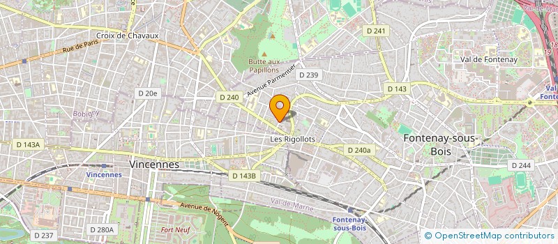 localisation de l'entreprise ADVIICE à FONTENAY-SOUS-BOIS