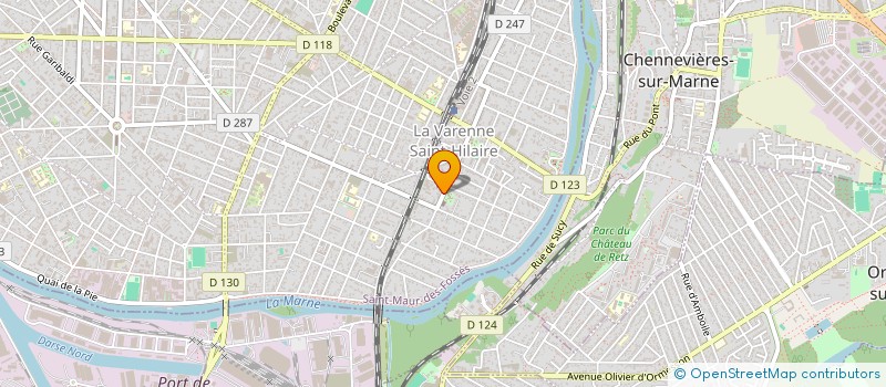 localisation de l'entreprise ADVIIP  SAINT-MAUR-DES-FOSSES