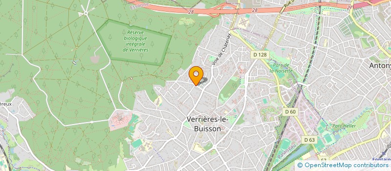 localisation de l'entreprise ADVIIZ à VERRIERES-LE-BUISSON