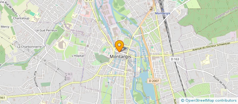 localisation de l'entreprise ADVIKA à MONTARGIS